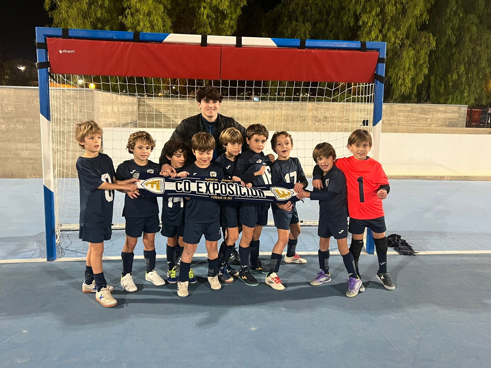 Equipo del Club Deportivo Exposición